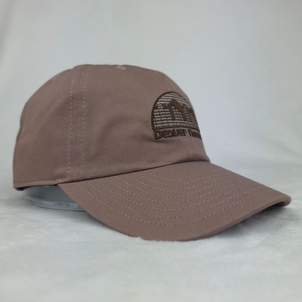 Denver Nuggets Mitchell & Ness Dad Hat Cap Embroidery Logo Chocolate Brown New - Picture 3 of 8